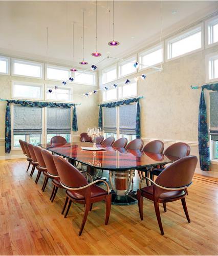 Residential Dining Room Designed by GST Interiors